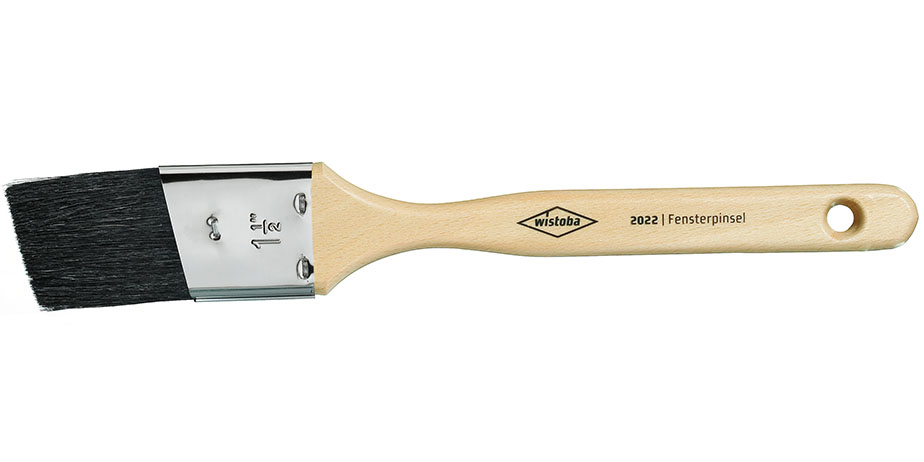 Wistoba Fensterpinsel, schwarze Borsten