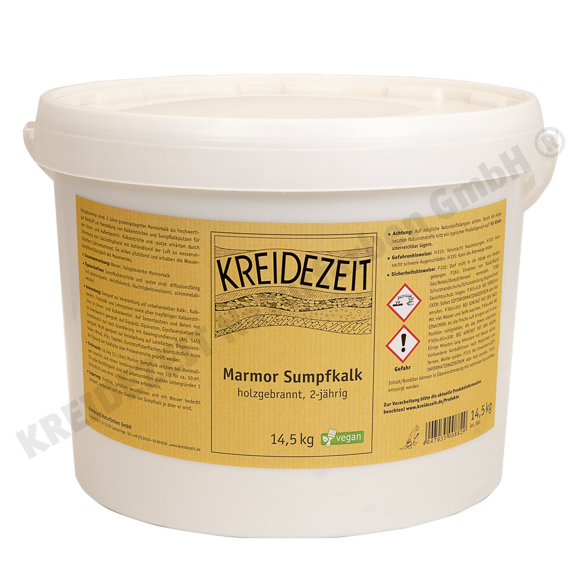 Marmor-Sumpfkalk holzgebr., 2jähr.