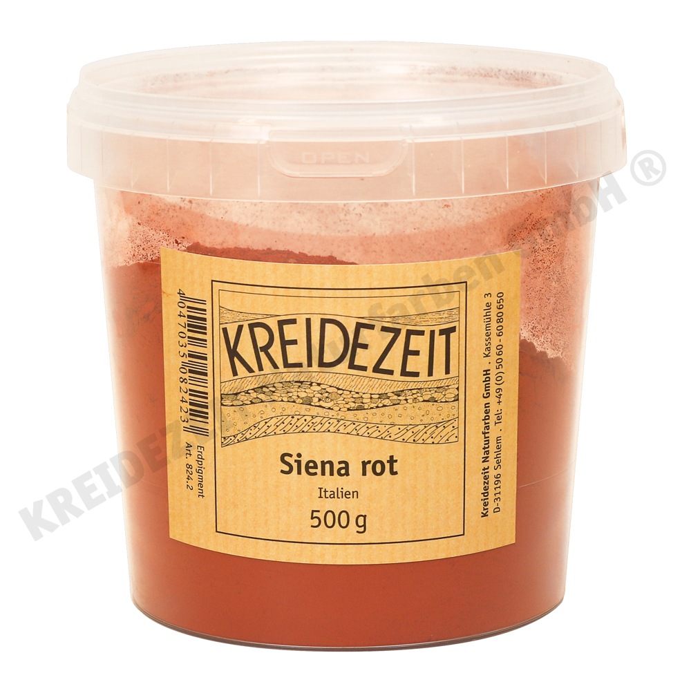 Siena rot, Italien