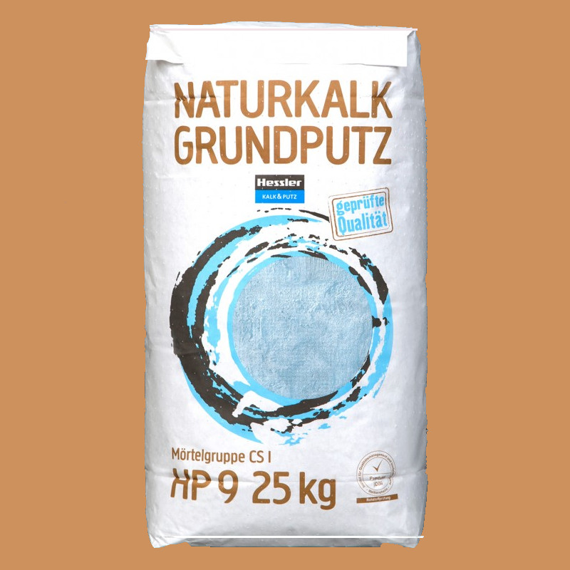 Naturkalk-Grundputz HP 9 Innen und Aussen