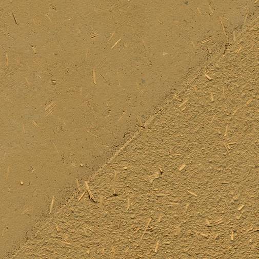 BASE Lehmunterputz mit Flachsfasern