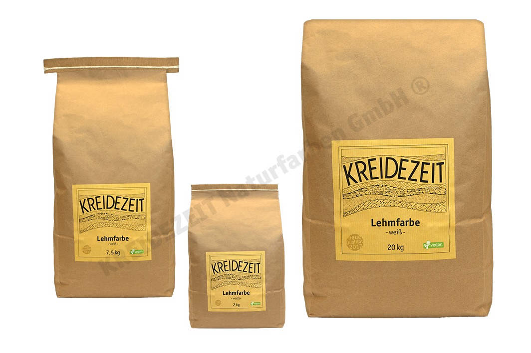 KREIDEZEIT Lehmfarbe weiss